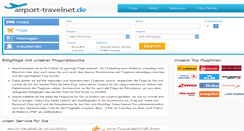 Desktop Screenshot of airport-travelnet.de